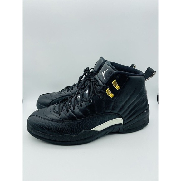 Nike Air Jordan Retro 12 The Master 2016 Size 11 Authentic Basketball Black GOOD